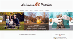 Desktop Screenshot of animauxpassion.fr